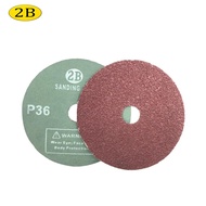2B 1PC Sanding Round Disc 4" 36 Grit for Angle Grinder for Wood Aluminum Metal Stainless SD36