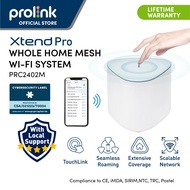 SG Cyber Security Certified (1 unit / Add on node) Prolink AC2100 Xtend Pro Whole Home Mesh Wifi Router System