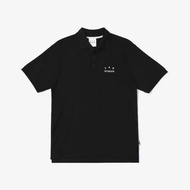 IAB STUDIO basic men's and women's same simple logo printing sports and leisure loose POLO shirt 102