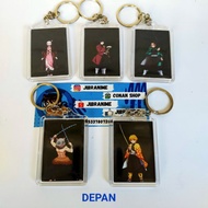 GANTUNGAN KIMETSU NO YAIBA Keychain/ Anime Keychain/ Anime Keychain/