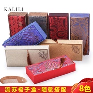 Jewelry Packaging Box Tassel Comb Box Black Bottom Counter Display Box Necklace Ring Box Packaging B