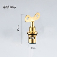 Lock Faucet Valve Core Copper Lock Valve Core Replacement Valve Core Copper Faucet Valve Core