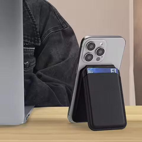 Luxury For Magsafe Magnetic Leather Wallet Case For iPhone 13 12 16 14 Pro Max 15Pro S24 Card Holder