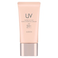 Albion Super UV Cut Non-Chemical Cream 40g SPF50++++ Sunscreen Makeup Base  [Direct from Japan]