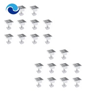10Pcs Solar Clamp Adjustable Solar Panel Bracket Clamp Wide Photovoltaic Support for Solar Panel System