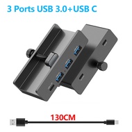 10Gbps HUB USB3.2/3.0/2.0 Splitter Adapter Universal External Multi Clip Dock For iMac Macbook Lenov
