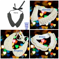 Collar necklace, collar necklace, lace necklace, pearl necklace, fake collar, korean style