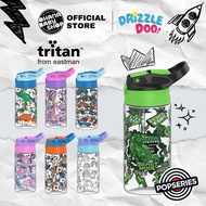 DrizzleDoo Pop Series Kids Straw Water Bottle | Tritan Water Bottle | Drinking Straw Bottle for Kids