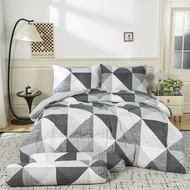 ZENTIA รุ่น MODERNO ชุดผ้าปู + ผ้านวม สไตล์โมเดิร์น ผ้าคอตตอนพรีเมี่ยม Super Soft  [ZM]