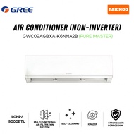 Gree Wall Mounted Air Conditioner Non-Inverter - PUREMASTER G23P (1.0HP/9000BTU) GWC09AGBXA-K6NNA2B