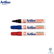 Artline 500A Whiteboard Marker Pen | 2mm Bullet Point | Black Blue Brown Green Orange Red