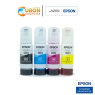 INK (หมึกเติมแท้) Epson Refill 003 4 สี (BK,C,M,Y) มีกล่อง สำหรับ L3110/L3150/L3216/L3210/L3250/L325