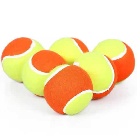 【W】Beach Tennis Balls 50% Standard Pressure Soft Professional Tennis Paddle Balls for Training Outdo