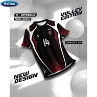 2025 Fresh Design Full Sublimation Volleyball Jersey Baju Jersey Lelaki Malaysia Team Outdoor Sports