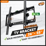 26"-55" LEIGU TV Wall Mount LED LCD Smart TV Bracket Plasma LCD LED FLat Panel Tilt 15° Gantung Dind
