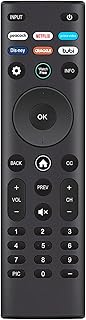 ALLIMITY XRT140 Replacement Remote Control fit for Vizio 4K HDR Smart TV P75Q9-H1 M706X-H3 V705-H13 