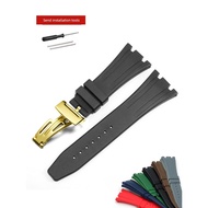 Replacement AP Audemars Piguet Royal Oak Offshore 15400 15202 15703 rubber silicone watch strap 27 2