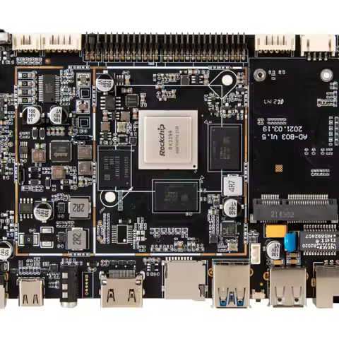 Motherboard for Advertising Screen Rk3399 Support 4G, 4K, Wifi Ethernet, BT, 7 Inch to 84 Inch LVDS 