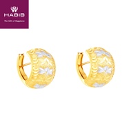 HABIB Nellie Gold Earring, 916 Gold