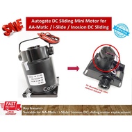 Autogate DC Sliding Mini Motor for AA-Matic / i-Slide / Inosion DC Sliding Autogate Motor