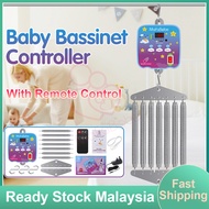 Electronic Baby Cradle Buaian Elektrik Baby Swing with Music Time Control