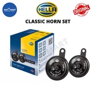 HELLA Classic Disc Horn Twin Car Horn Set 12V 3AM 012588151 Car Horn Set Hella Horn Kereta Hon Keret