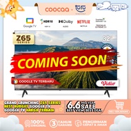 [TERBARU] GOOGLE TV COOCAA 32 inch - OS Google - Smart TV - 2K LED - Flicker Free/Eye Care/Low Blue Light - Netflix/Youtube - Dolby Audio - Find My Remote Technology (COOCAA 32Z65)