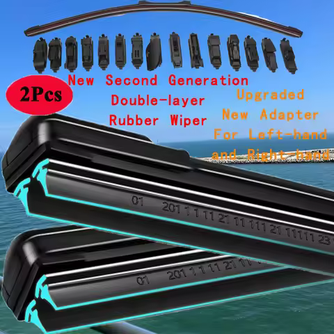 2x for Lexus GX J120 MK1 2003 2004 2005 2006 2007 2008 2009 Front Wiper Blades Window Windshield Win