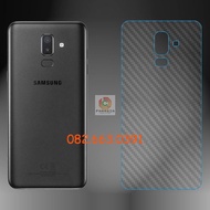 Samsung Galaxy J8 2018 carbon skin back cover patch