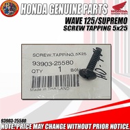 WAVE125/SUPREMO/CGX125/XRM110/GTR150/RS150 SCREW TAPPING 5x25 (HPI)