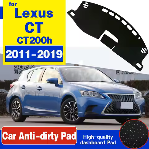 Anti-Slip Mat Dashboard Cover Pad Sunshade Dashmat Carpet Accessories For Lexus CT200h 2011~2019 CT