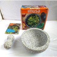 Imusa Mortar and Pestle Set 8 inch Granite NewUSA
