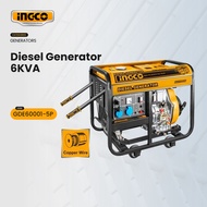 Ingco Diesel Generator Backup Power 15L 6KVA / 6000W GDE60001-5P IPT