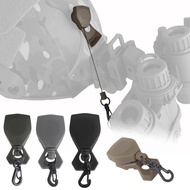 Shallaly-NVG Anti-lost Lanyard 360 Degree Rotation Helmet Mount Night Vision Goggles Telescopic Rope