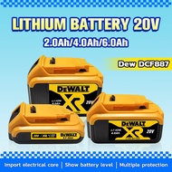 DeWalt 18V, 20V MAX Battery DeWALT 2.0Ah/4.0Ah/6.0Ah Lithium Battery It can be used for 5-6 hours