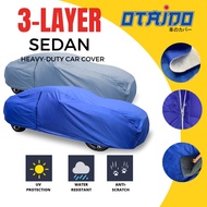 [RM5] SEDAN Oxford 3 Layer Otaido Car Cover Outdoor Protection Waterproof |  Selimut Kereta Outdoor 