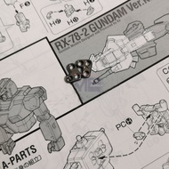 ME rg Unicorn Banshee Alloy Version Metal Supplement g35 G35 Parts Gundam Model