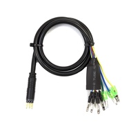 Electric Bicycle 9 Pin 60cm Male Motor Cable Ebike Motor Adapter with Hall Sensor Connector Ebike Co