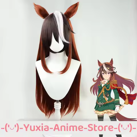 Uma Musume: Pretty Derby Symboli Rudolf Emperor Cosplay Wig Anime Game Roleplay Party Costume Prop W
