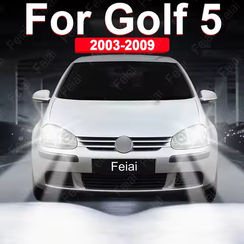 For Volkswagen VW Golf 5 Headlights Bulb LED Headlamp Golf MK5 Car Accessories 2003 2004 2005 2006 2