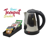 Vionic hotel electric kettle tray set - teko listrik nampan hotel set