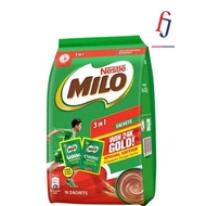 Milo 3 In1 Sg Sachet 16 x 27g