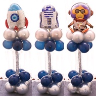 Ornaments Baby Heng Astronaut Space Chain Balloons Children's Events Events Theme Shopping Mall Deco