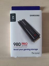 Samsung 980 PRO 2TB SSD with Heatsink PCIe 4.0 NVMe M.2 SSD