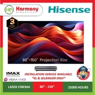 *𝐍𝐄𝐖* HISENSE PX3-PRO 4K Laser Cinema I VIDAA  I Dolby Atmos I 3,000 lm (80" - 150" Optional )