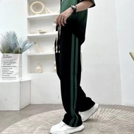baggy tracksuit elgini tracksuit Spring Summer Braided Striped Loose Straight Casual Pants Sweatpant