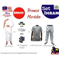 SET IHRAM/SET UMRAH HAJI LELAKI/SET UMRAH