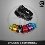 Stem KRSEC CNC 45mm FUNN STRIPPA EVO 31.8 sepeda gunung MTB dh