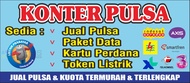 Spanduk 1 Hadi Jadi / Spanduk Jualan / spanduk banner etalase konter pulsa / spanduk konter hp / ban