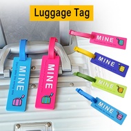PVC Travel Luggage Tag Cute Personalised Luggage Tag Strap Bag Tag Baggage Tag Travel Accessories